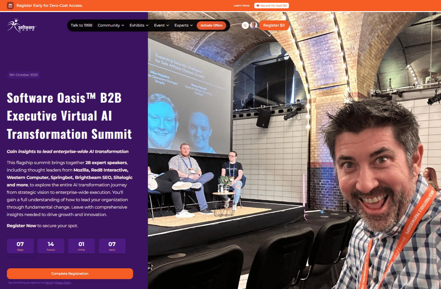 Doors open at 8AM EDT Today. Last Call. Get actionable strategies from top B2B SaaS, Consulting & Creator leaders, plus $100,000+ in sponsor offers.