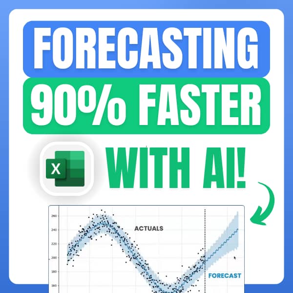 Forecasting 90% faster with AI