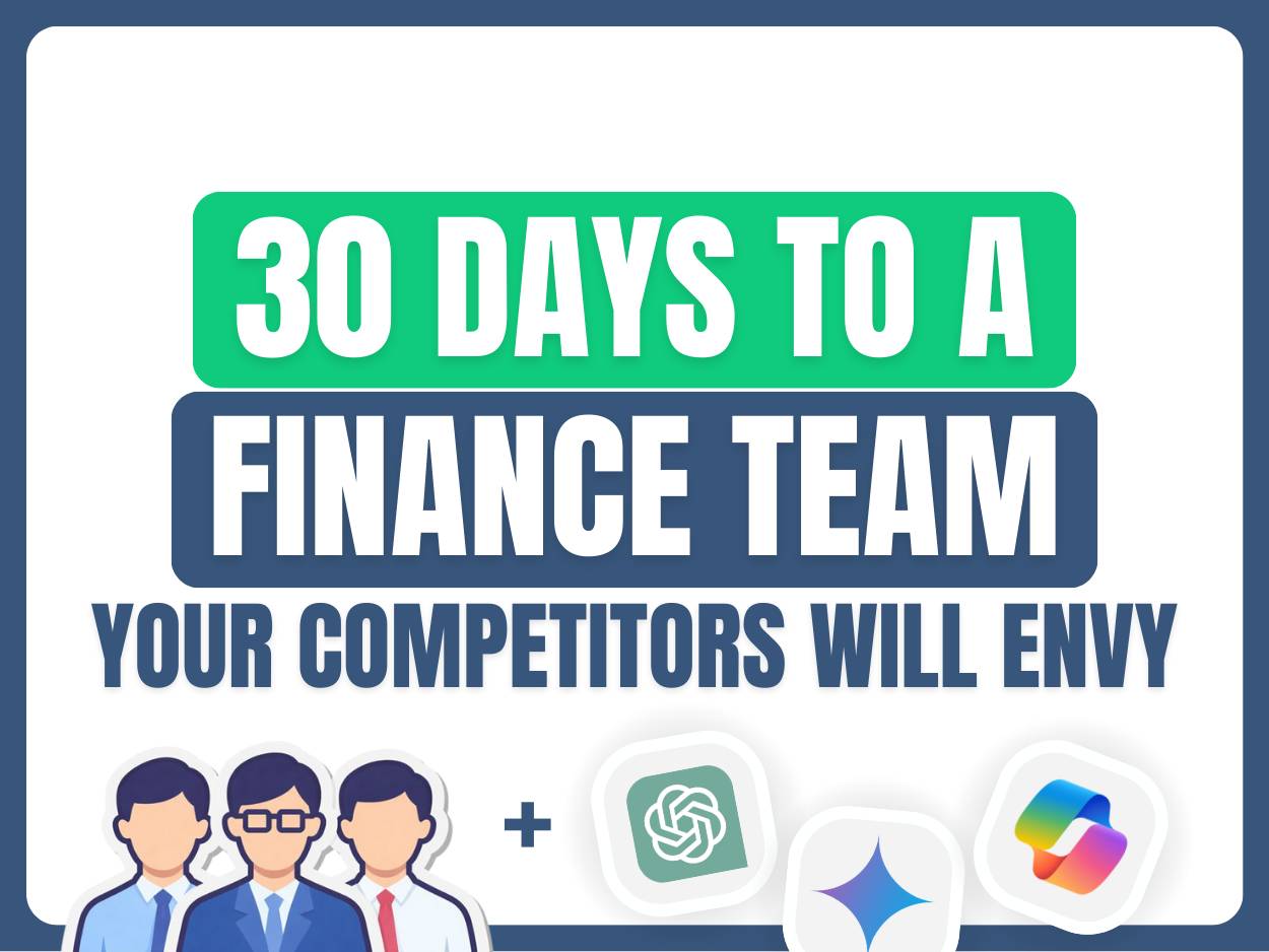 30 days to a finance team your competitors will envy (full guide inside)