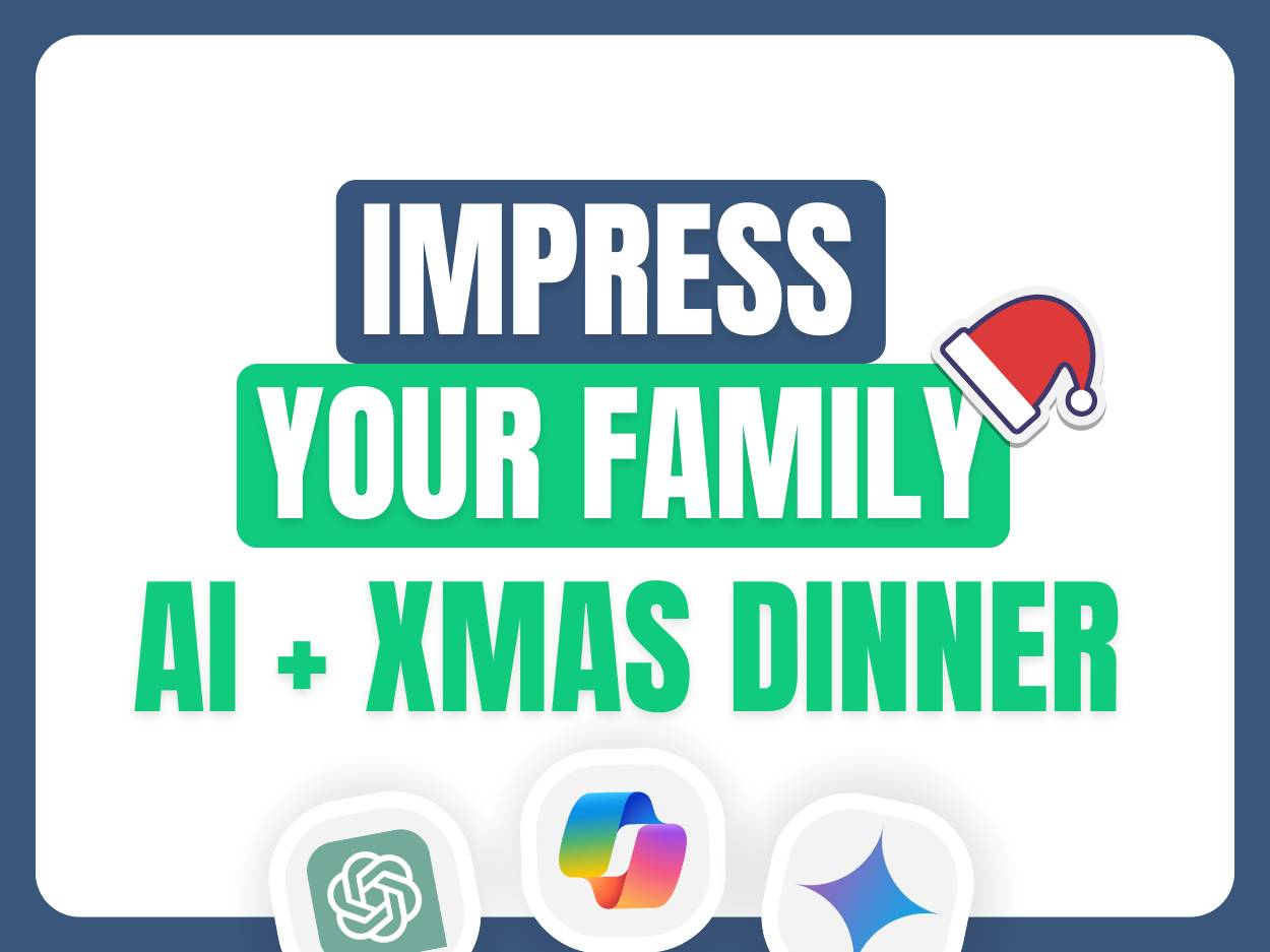 How to impress your family at Xmas dinner with AI