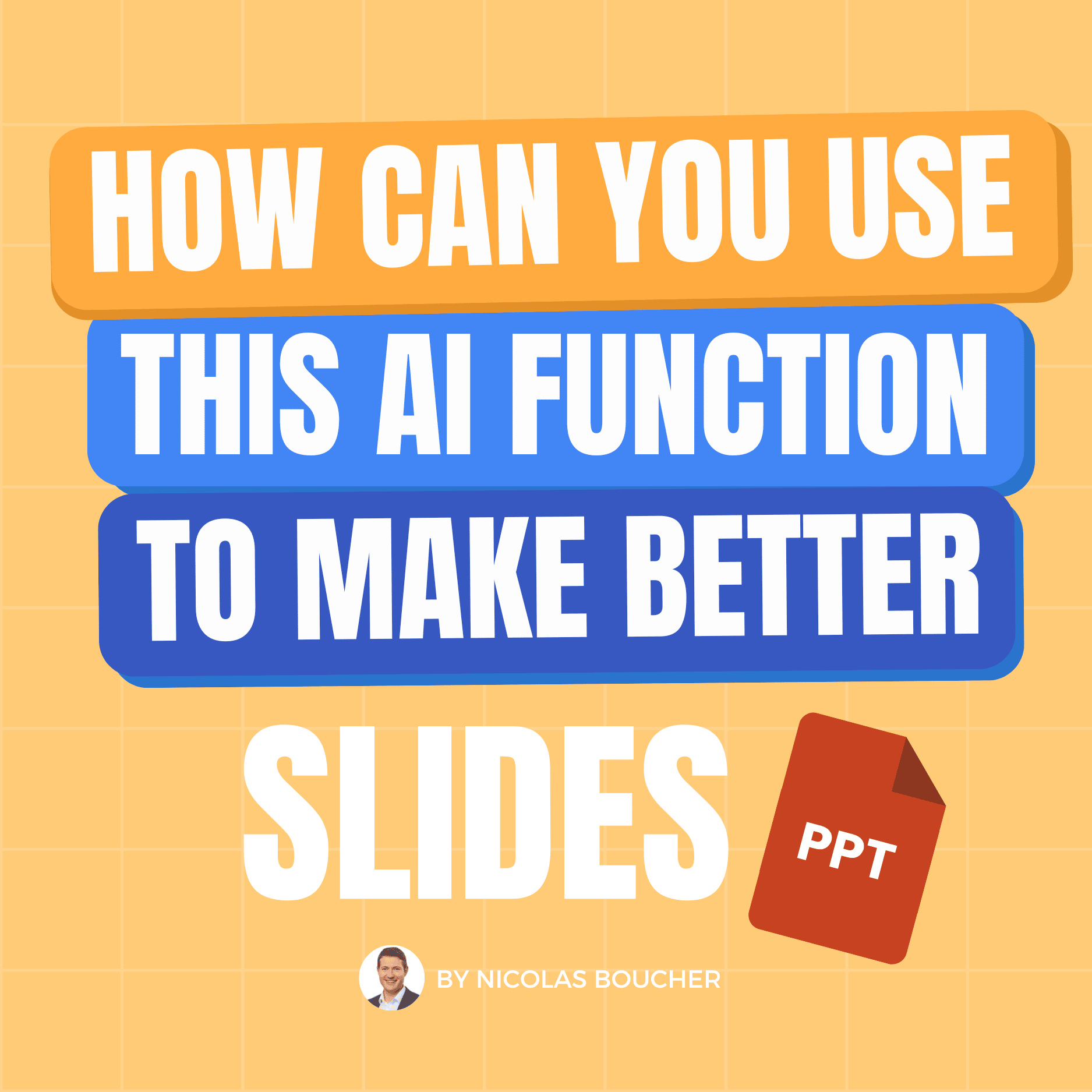 How can you use this AI function to make better slides
