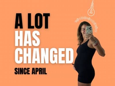 Jenny shares a personal update about pregnancy, marriage, uncertainty, and beginning again