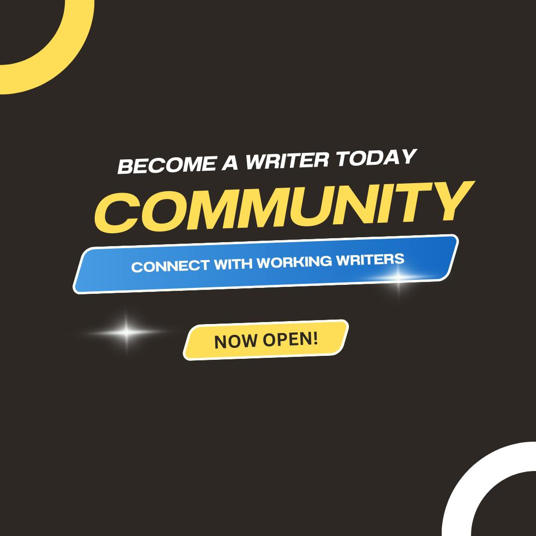 Become a Writer Today community