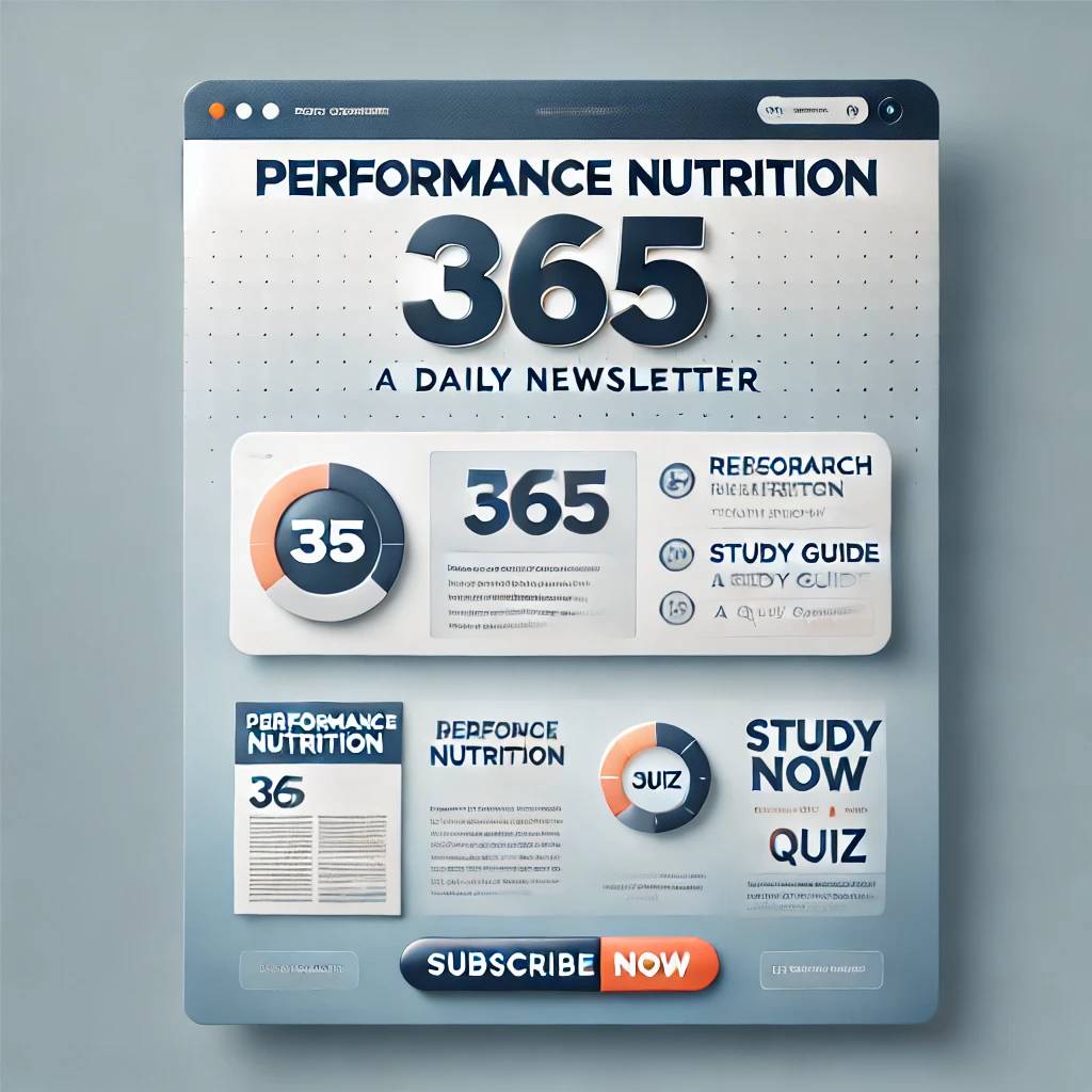 Performance Nutrition 365