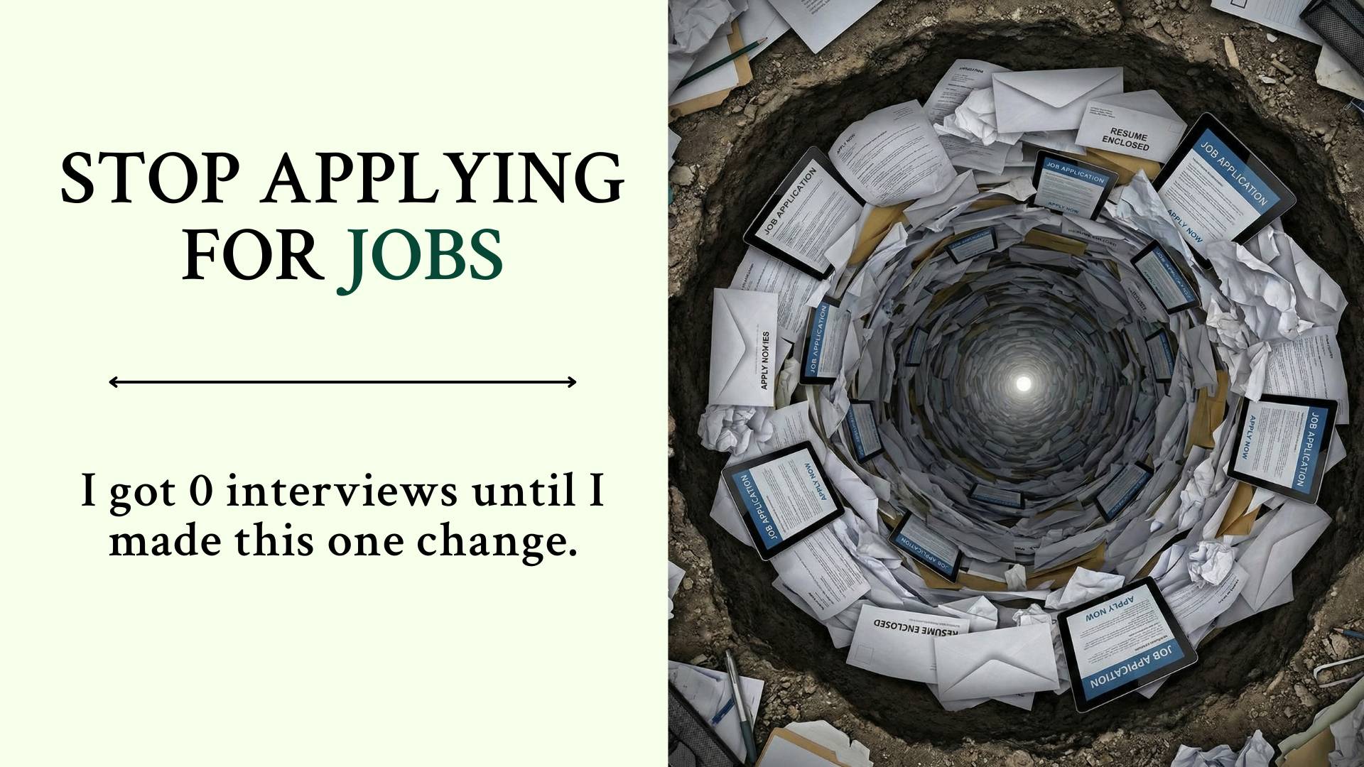 The Job Shopping Method. How to land roles without applying.