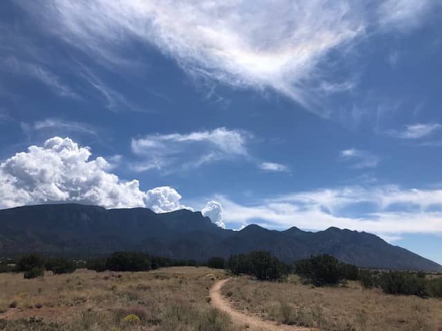Dragon Mtn with Apprx Equinox Clouds