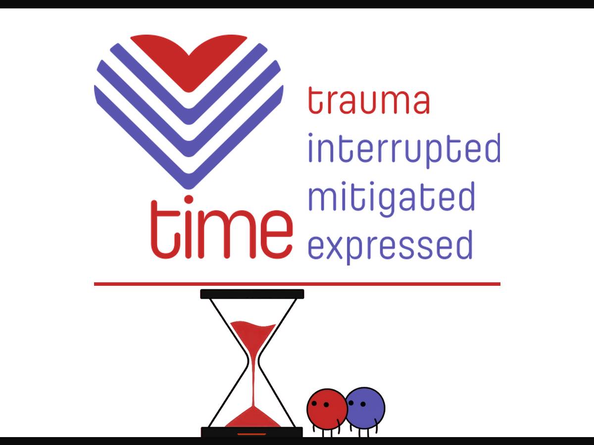 T.I.M.E. Cohort One begins September 1. Trauma Interrupted, Mitigated and Expressed.