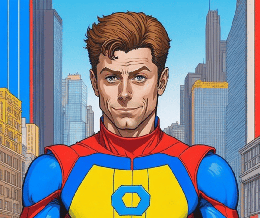 Sam Altman Role-Playing Superman