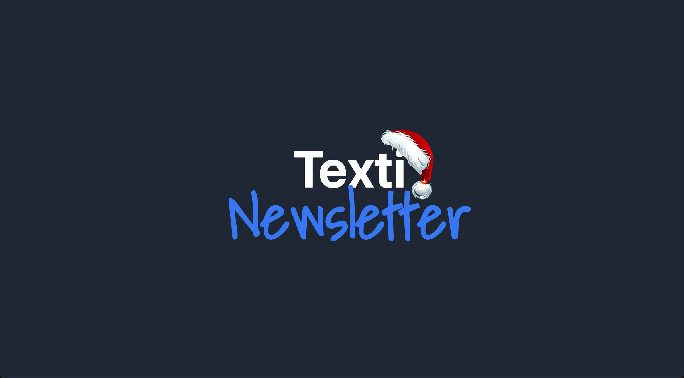 Texti Newsletter Banner