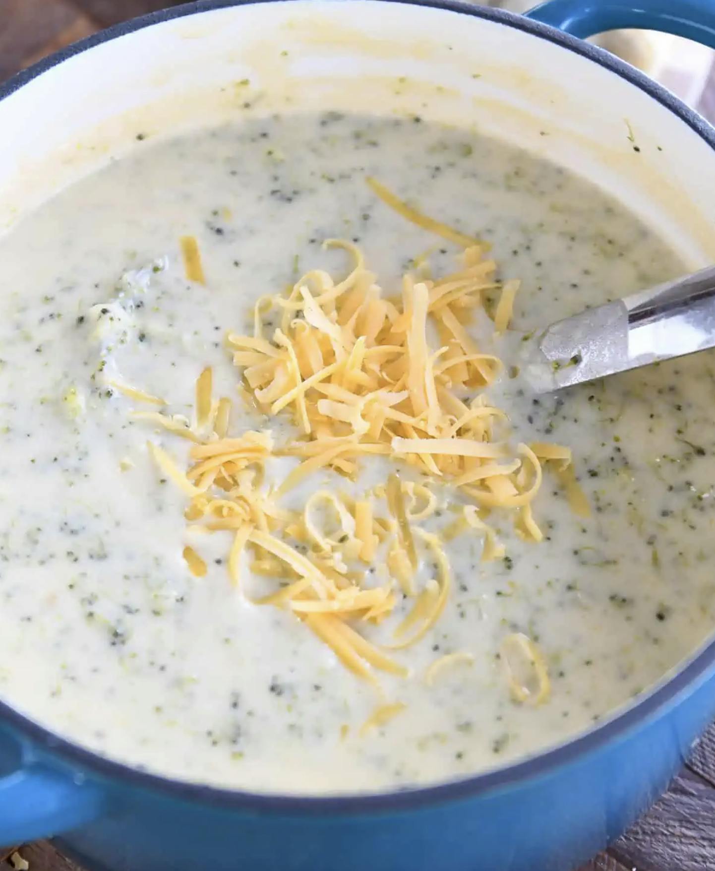 the best broccoli cheese soup