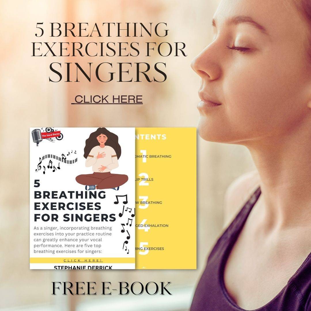 5 Breathing Exercises For Singers- Free E Book