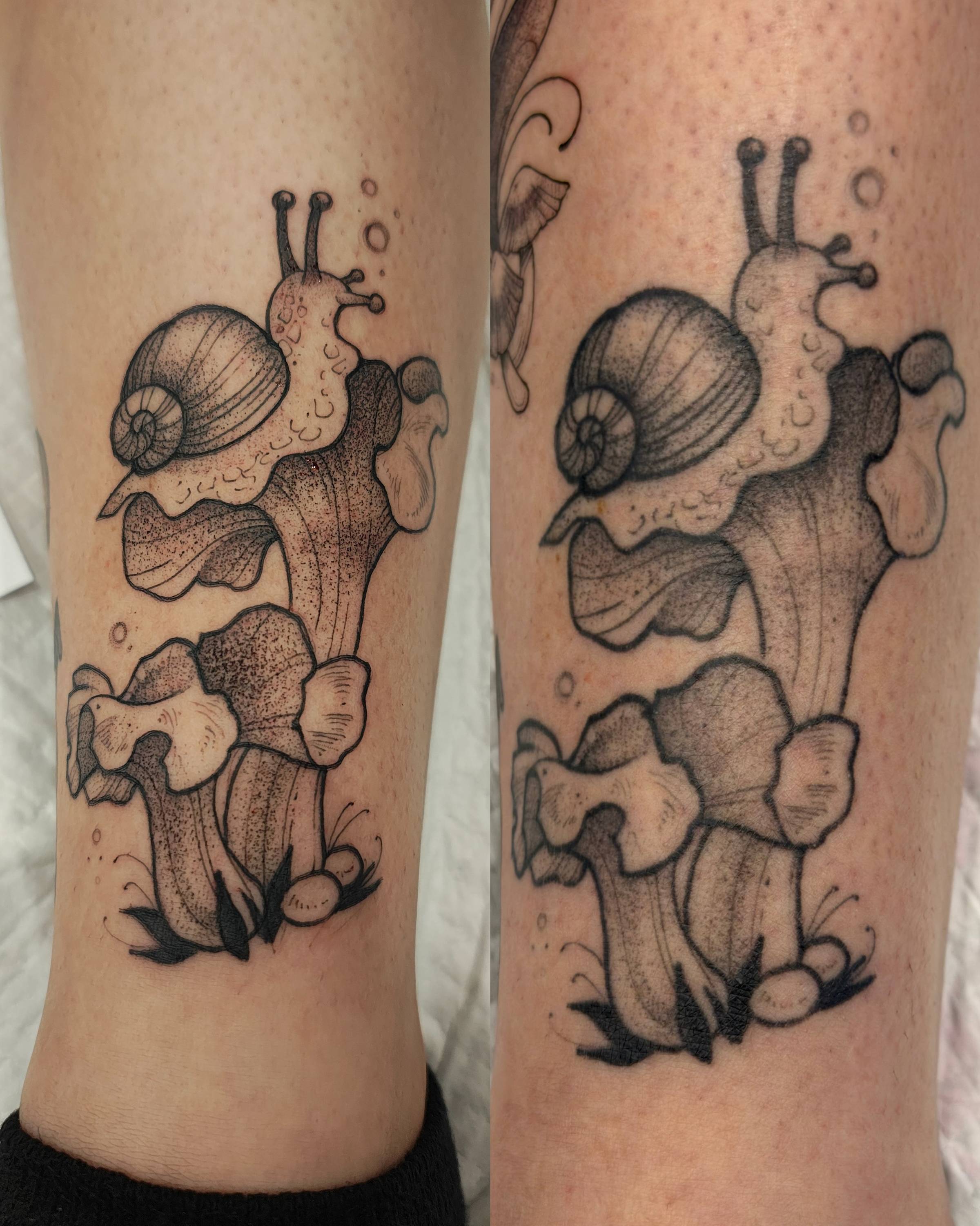 We have a healed tattoo! One year my friends, that’s 365 days … done with triple black ink 🖤
And please zoom in ok don’t be shy

Oh and it was Freehanded!!
#tattoohealed