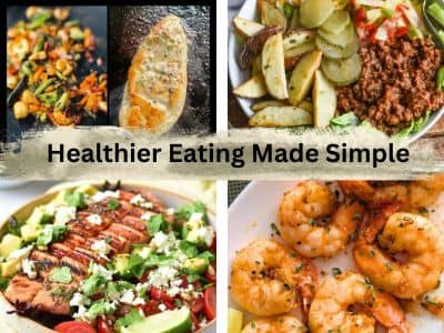 You’ll find everything from Healthy Griddle Recipes to Air Fryer Crispy Shrimp, Sloppy Joe Bowls, and Grilled Salmon Salad.
