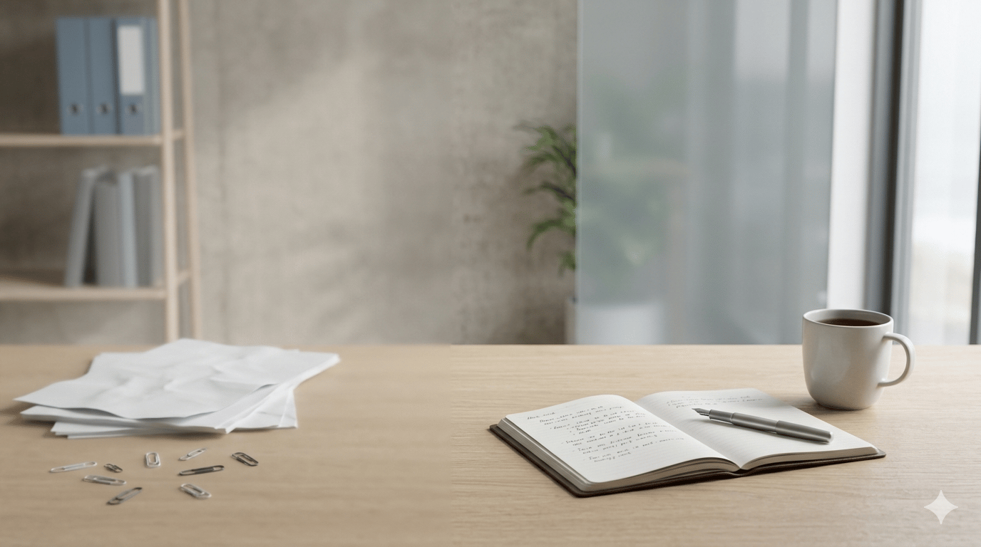 Simple journal for documenting AI use by small law firm.