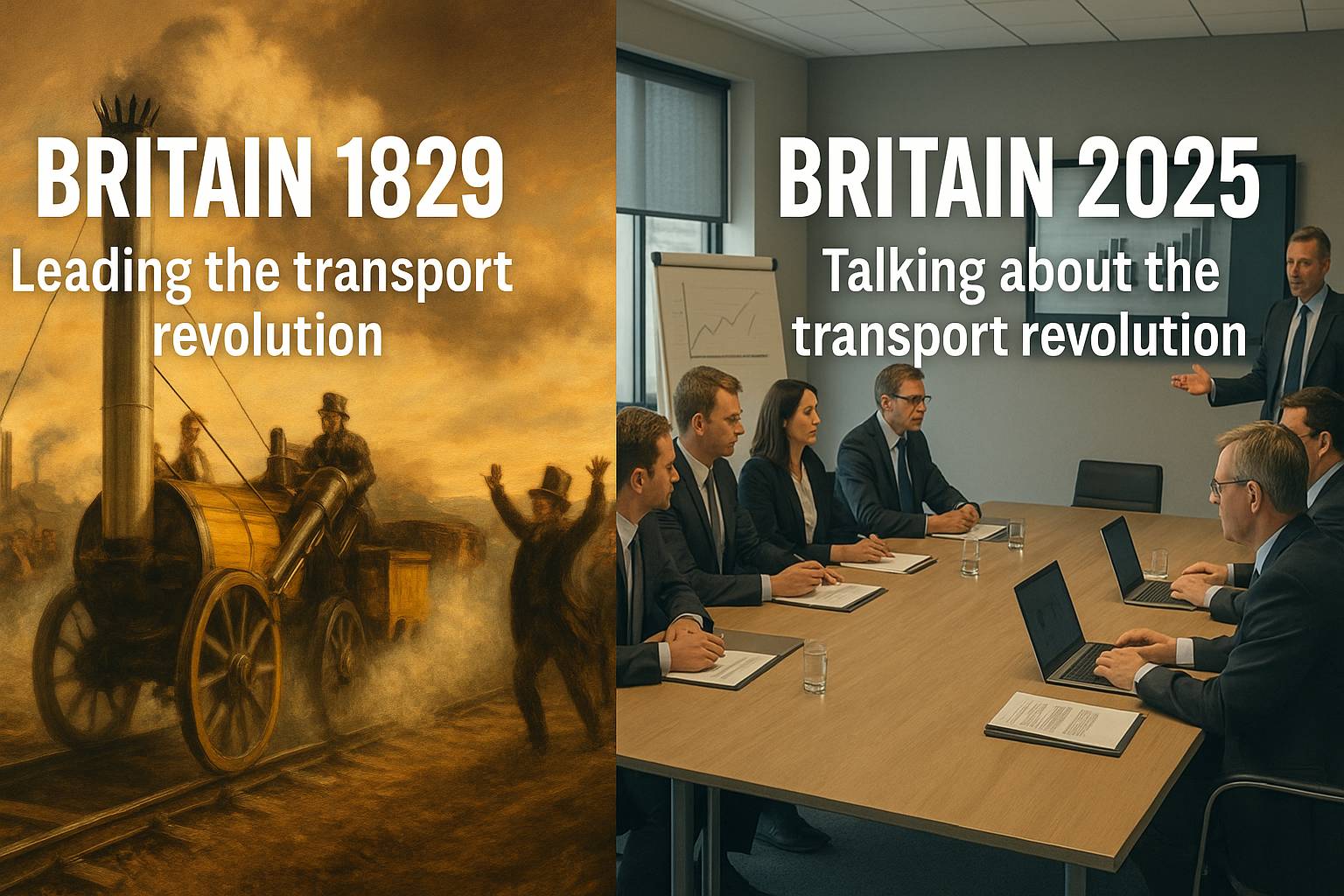 From Rocket to Red Tape: How to Fall Behind in Transport Innovation
