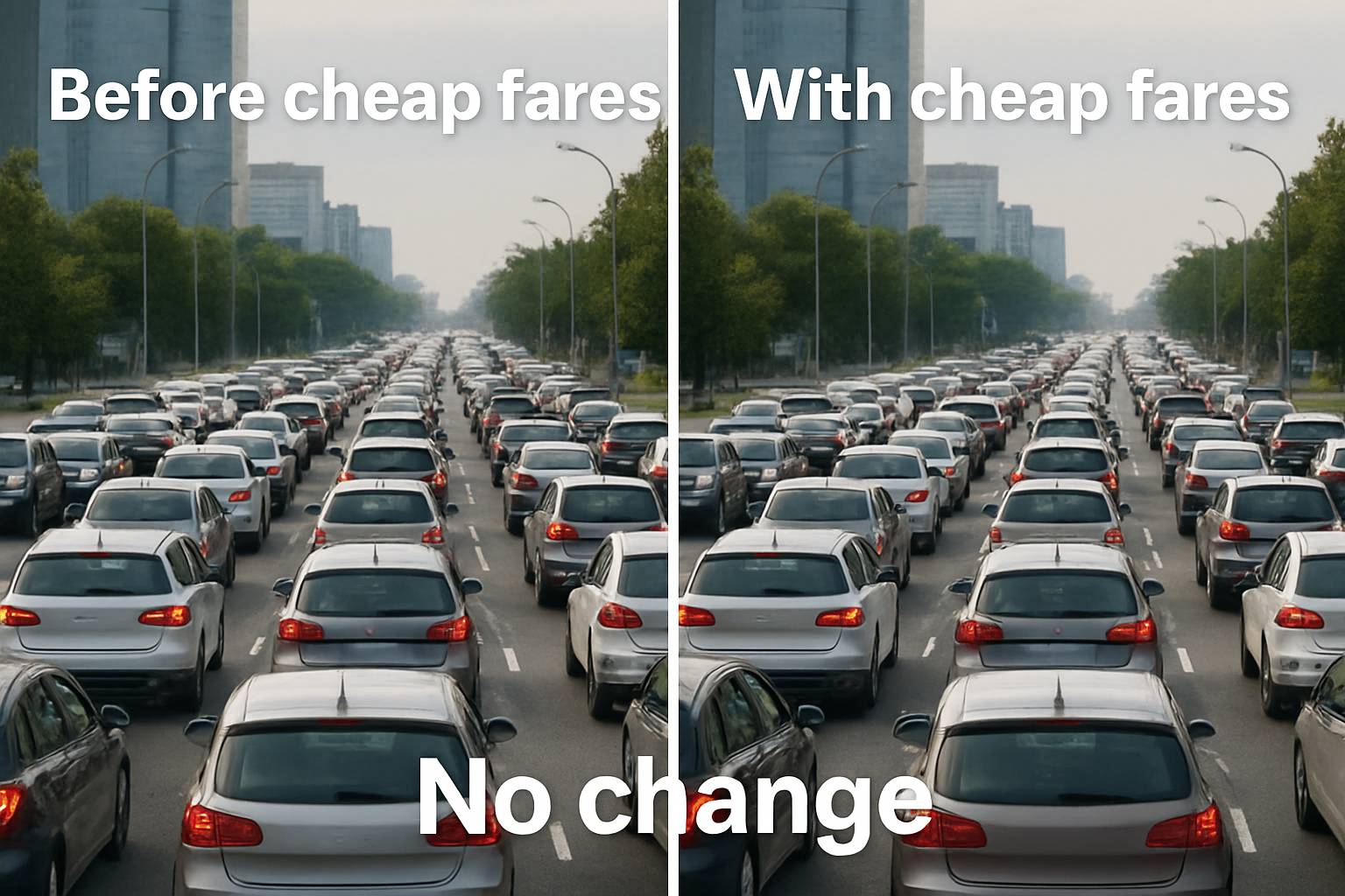 Popular Policy, Poor Outcomes: Why Cheap Fares Miss the Mark