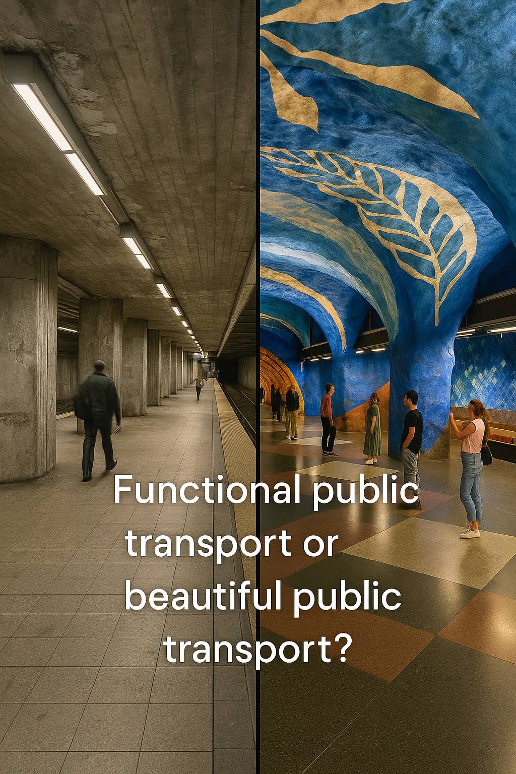 The case for beautiful public transport
