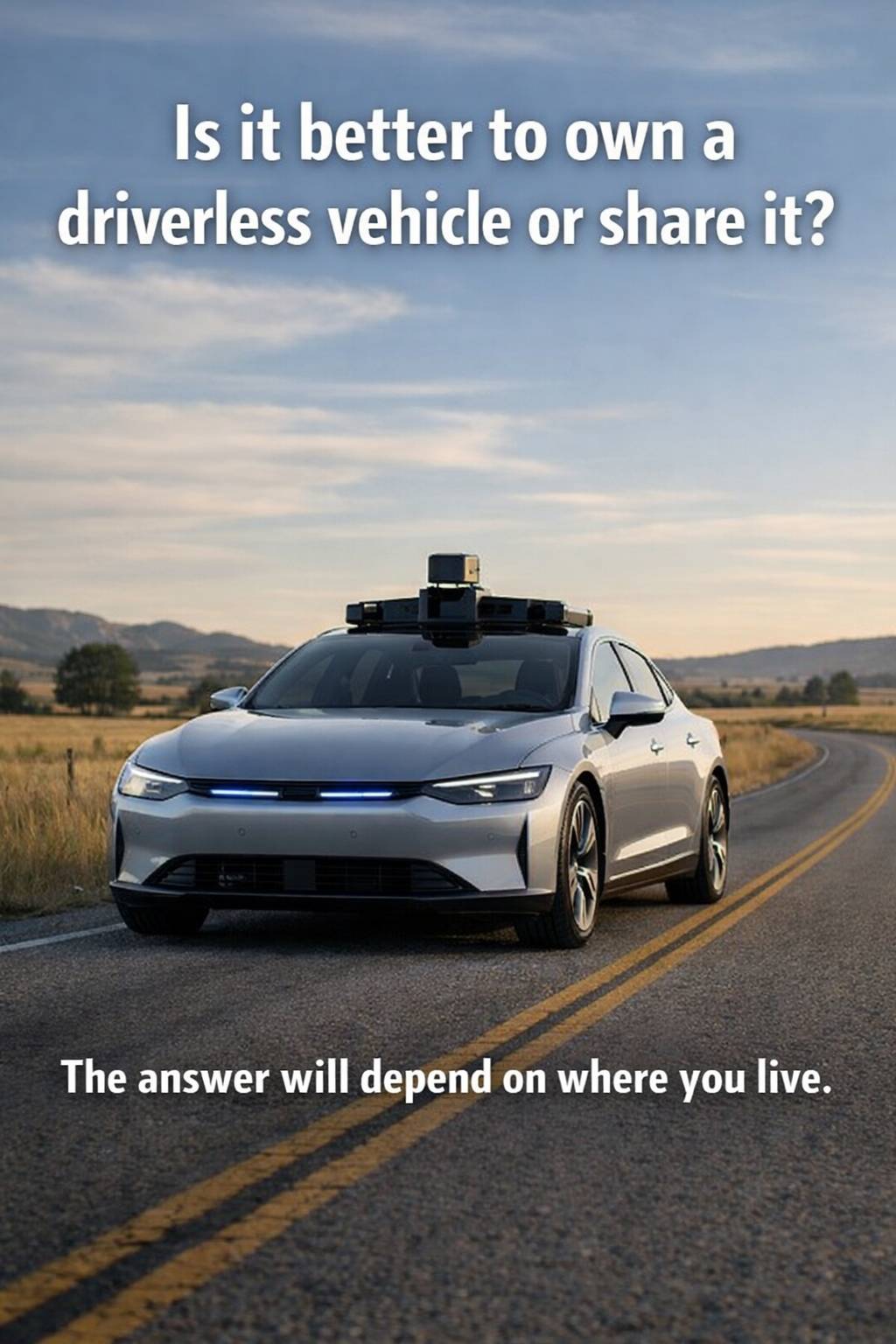 Developing An AV Vision Part 4: Why AVs Need a Different Approach in Rural Areas