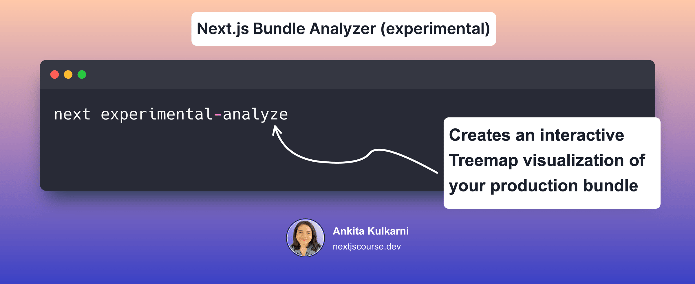 Next.js bundle analyzer