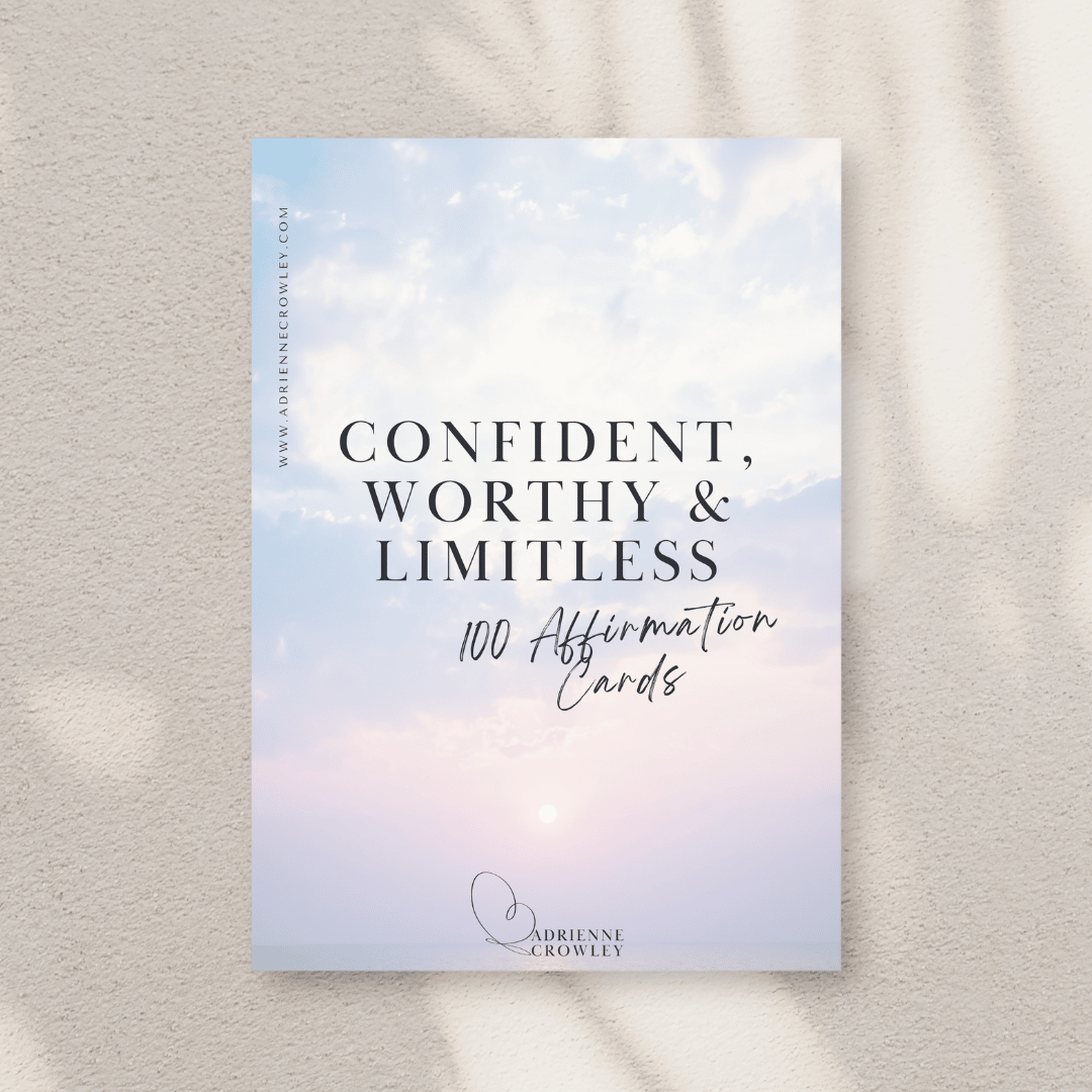 Confident, Worthy, & Limitless - 100 Affirmation Cards