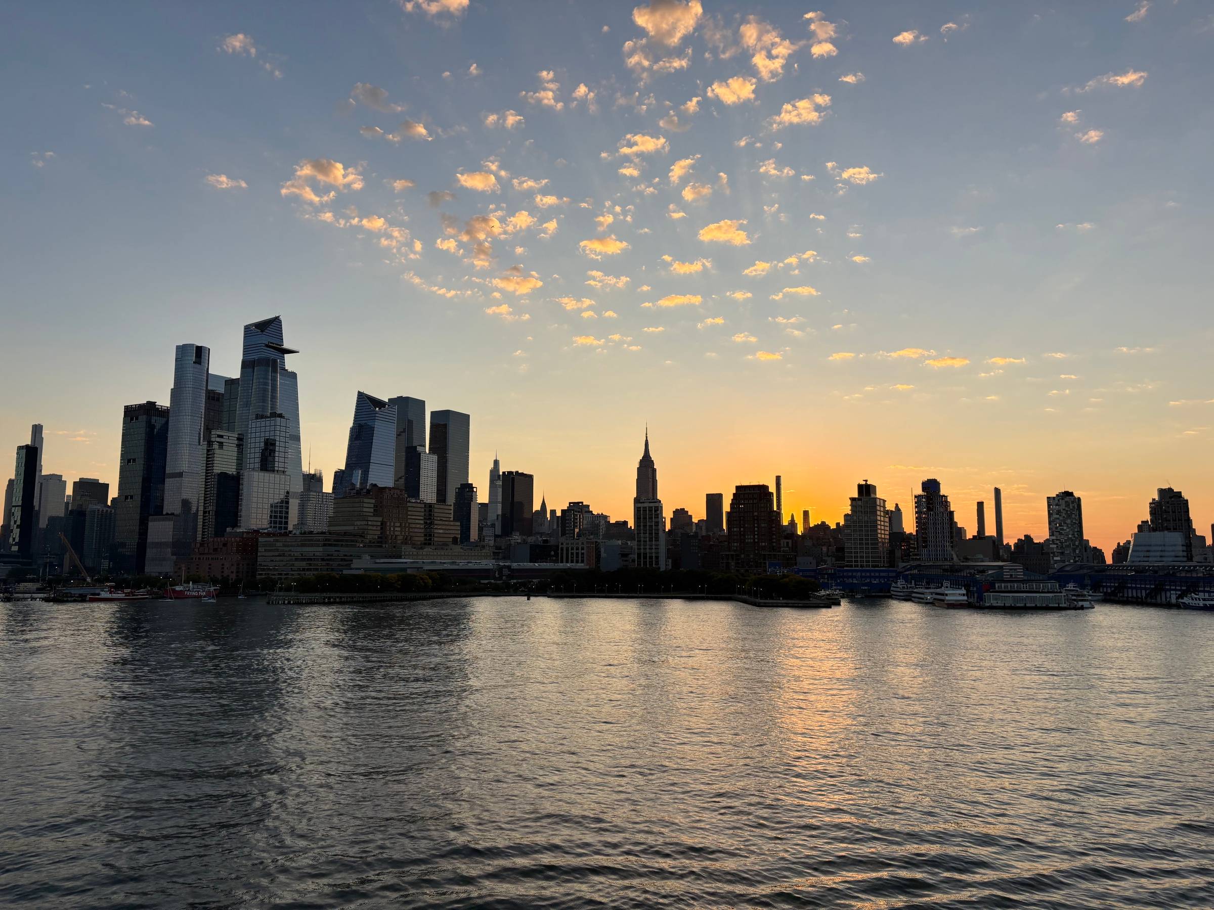 Sunrise in Midtown Manhattan