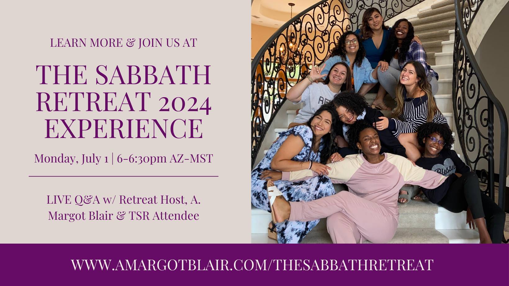 The Sabbath Retreat! Aug 16-18 2024