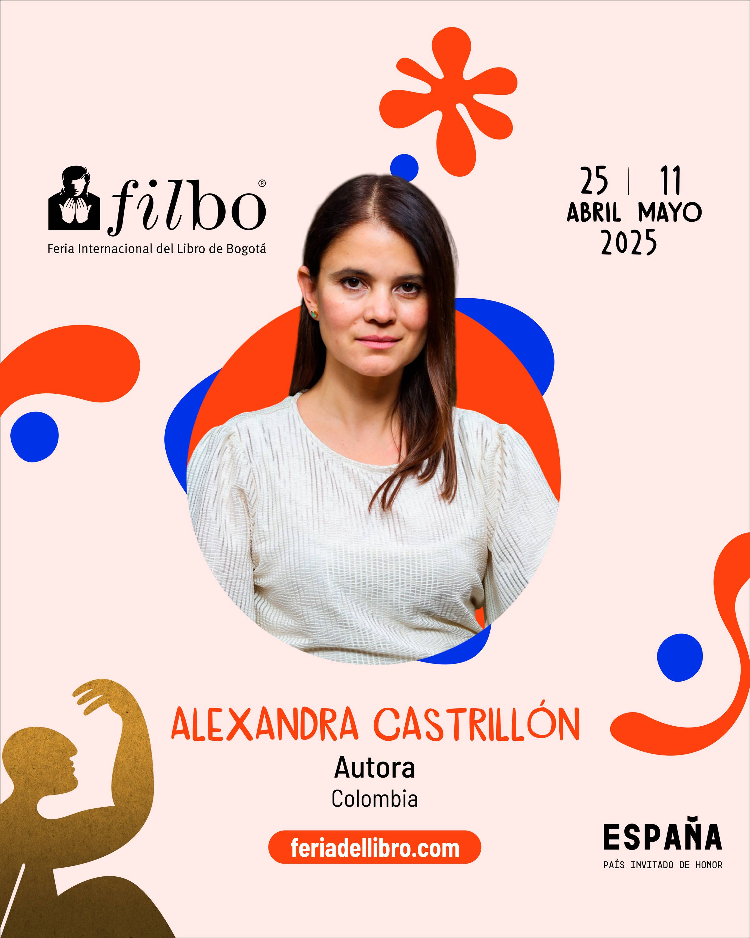 Alexandra Castrillón presente en la FILBo 2025