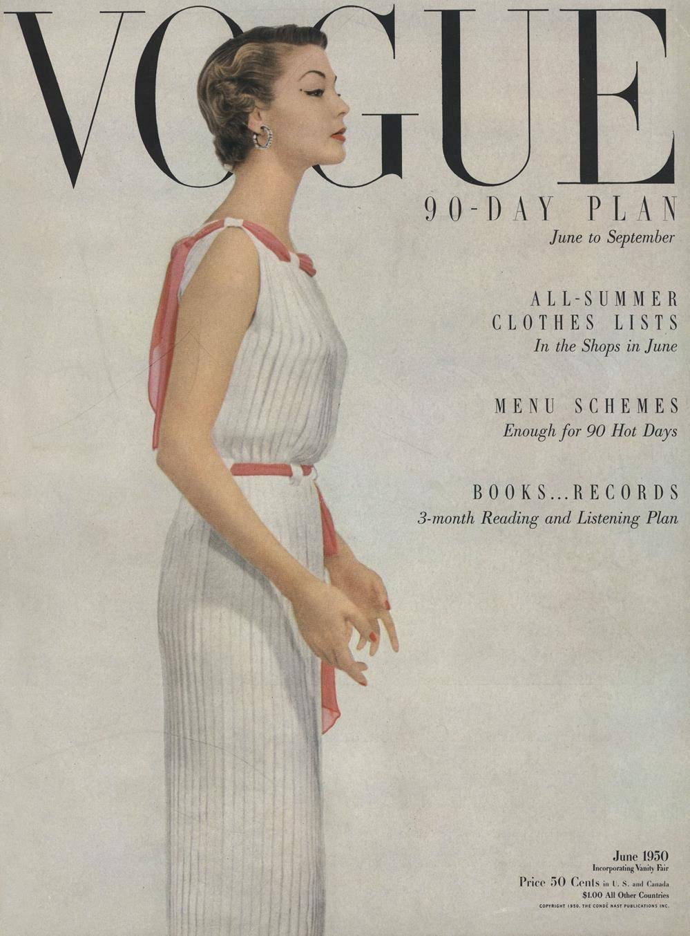 Digital Vintage Vogue Magazines: Summer 1950
