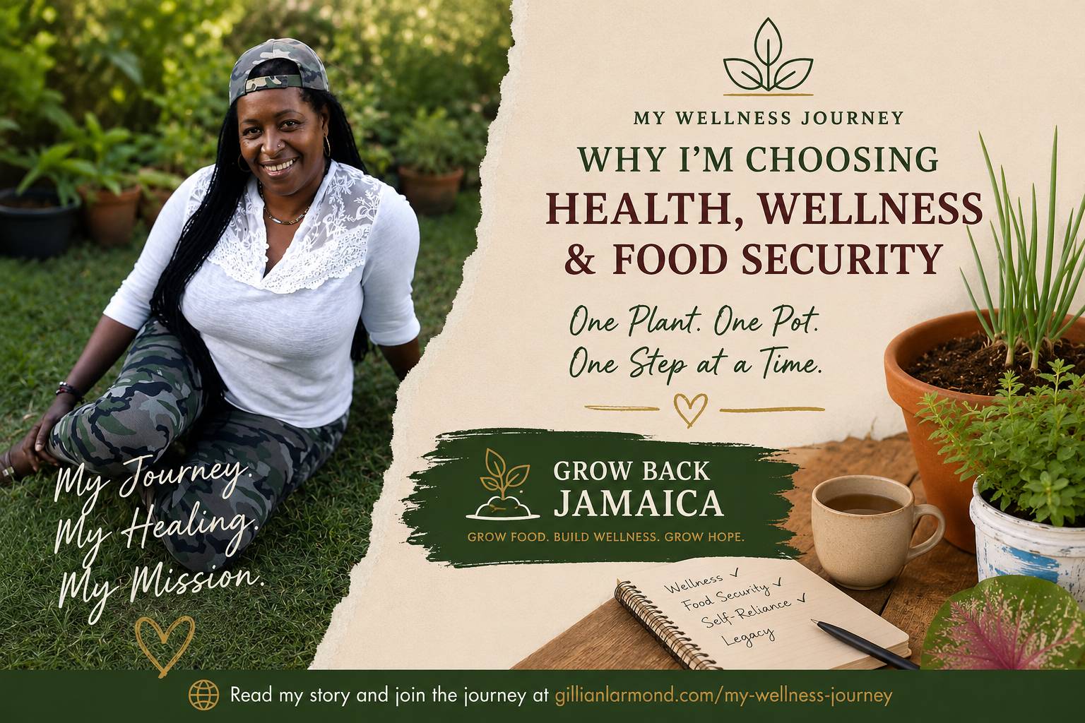 My Wellness Journey: Why I’m Choosing Health, Wellness & Food Security at 50+