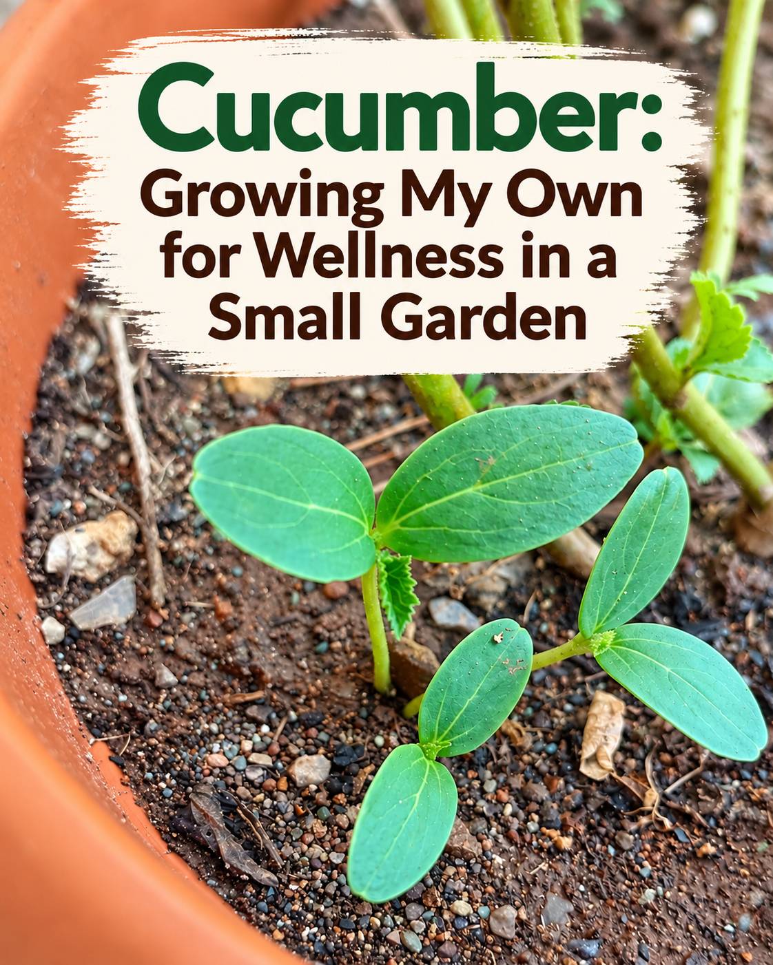 Cucumber: Growing My Own for Wellness in a Small Garden