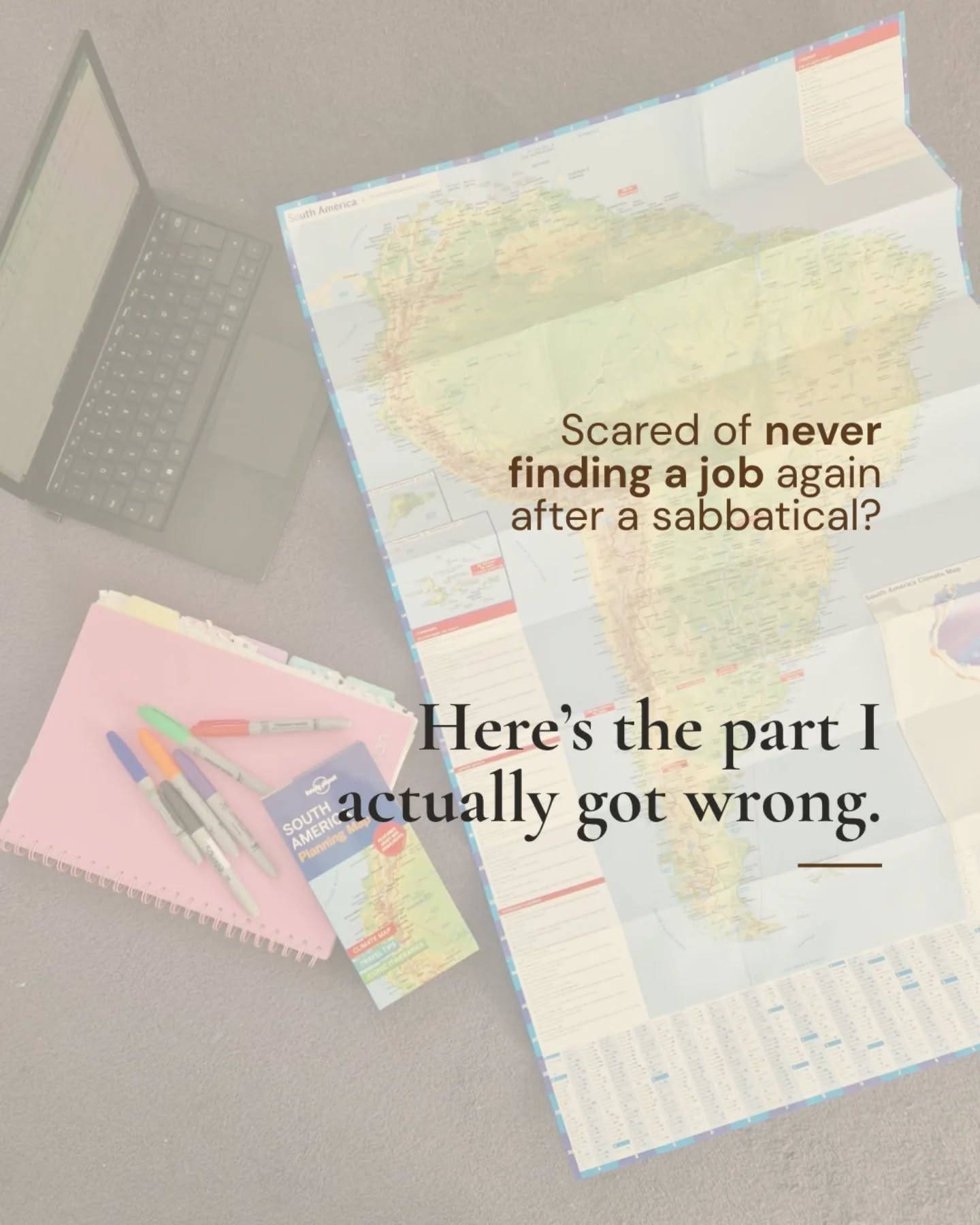 The sabbatical gap on your CV is not the problem. Going without a plan is.

Here's what I did and did wrong before leaving, which made coming back feel less terrifying 🙈

#sabbatical #gapyearover30 #careerchange #fedeinflow