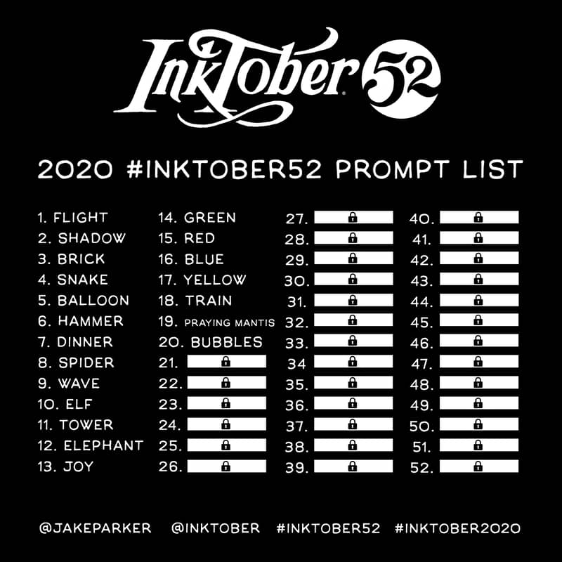 inktober Registration and Sign Up Information Register