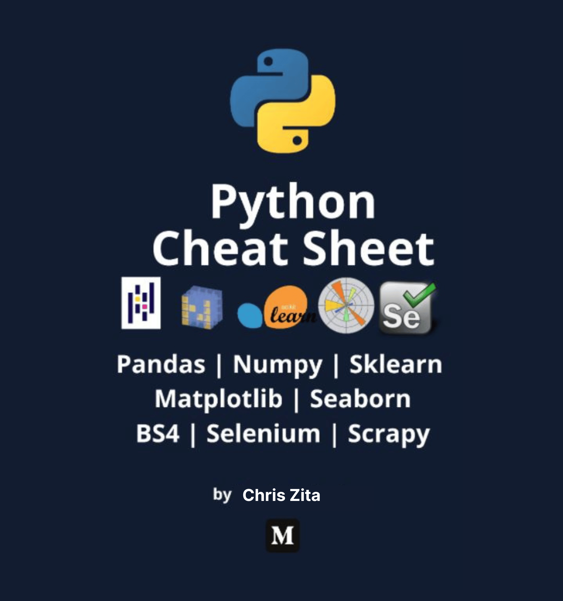 FREE Python for Data Science Cheat Sheet