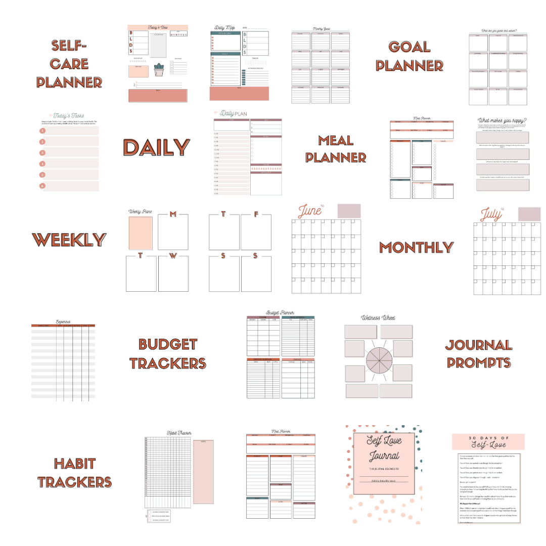 Goal Setting Worksheet: 5 Easy Steps to Making a Great Plan - Mindaya