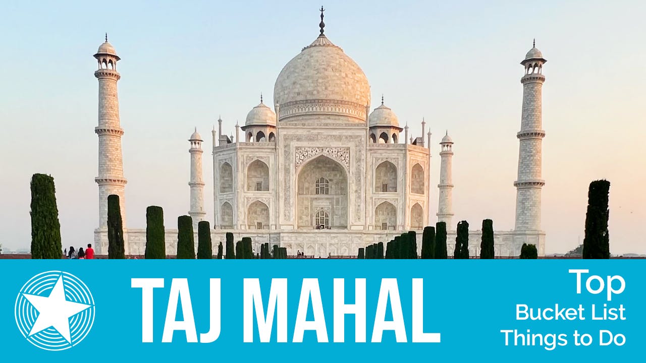 Travel videos of Taj Mahal and other cool places