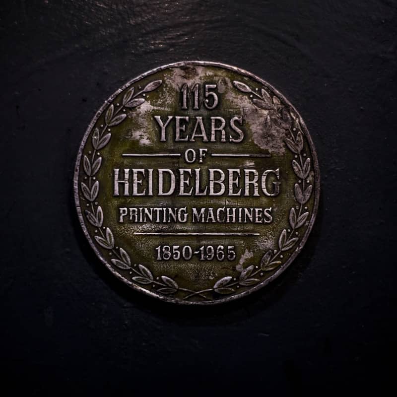 115 years of heidelberg coin