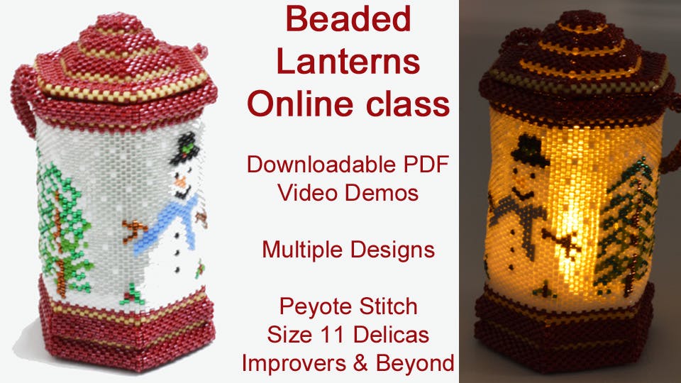 Beaded Lanterns Online Class