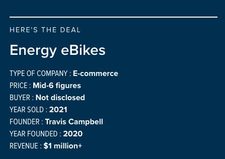 Here's the deal: Energy eBikes