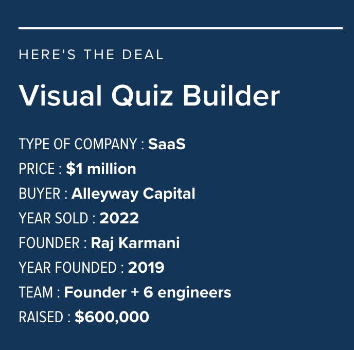 Here's the Deal: Visual Quiz Builder