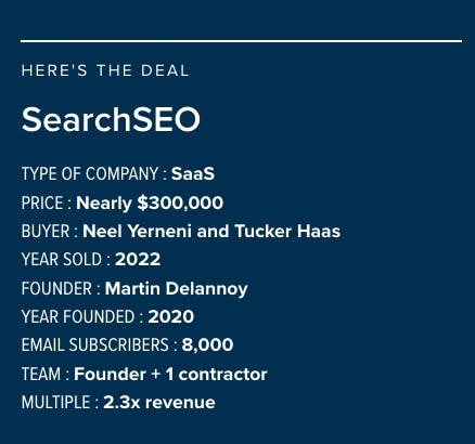 Here's the Deal on SearchSEO