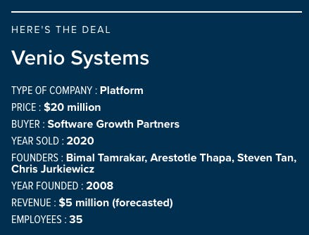 Here's the Deal on Venio Systems