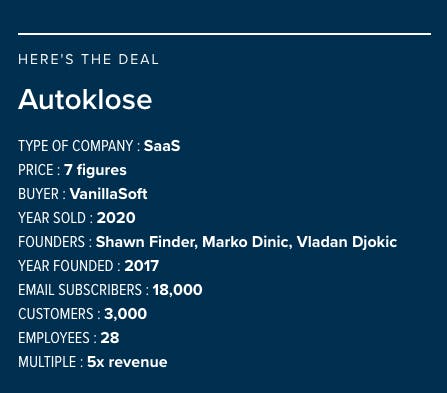 Here's the Deal on Autoklose