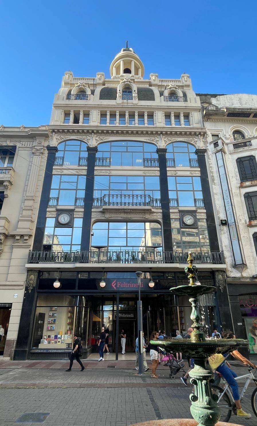 Feltrinelli library in Montevideo