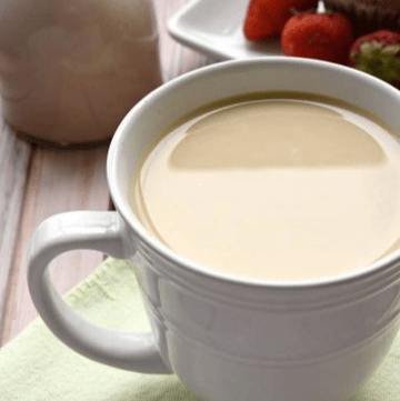 All-Natural Chocolate Almond Coffee Creamer