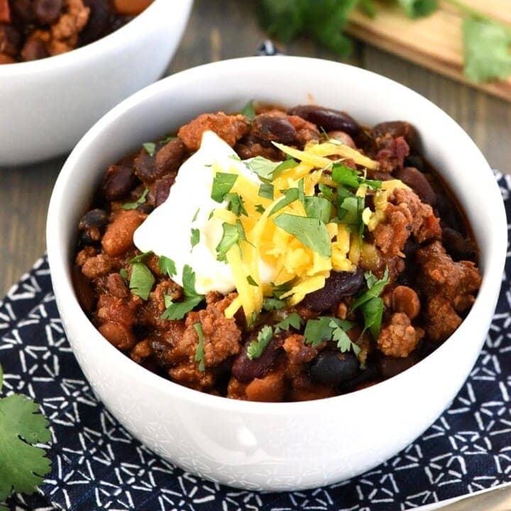 Slow Cooker Chili.