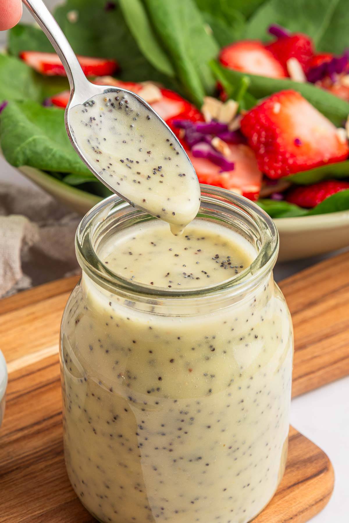 Poppy seed dressing.