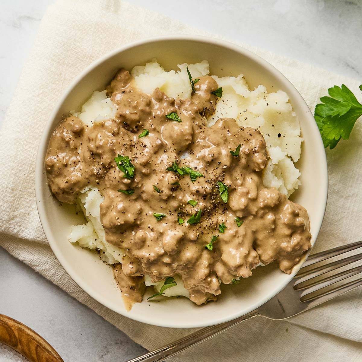 Hamburger Gravy.