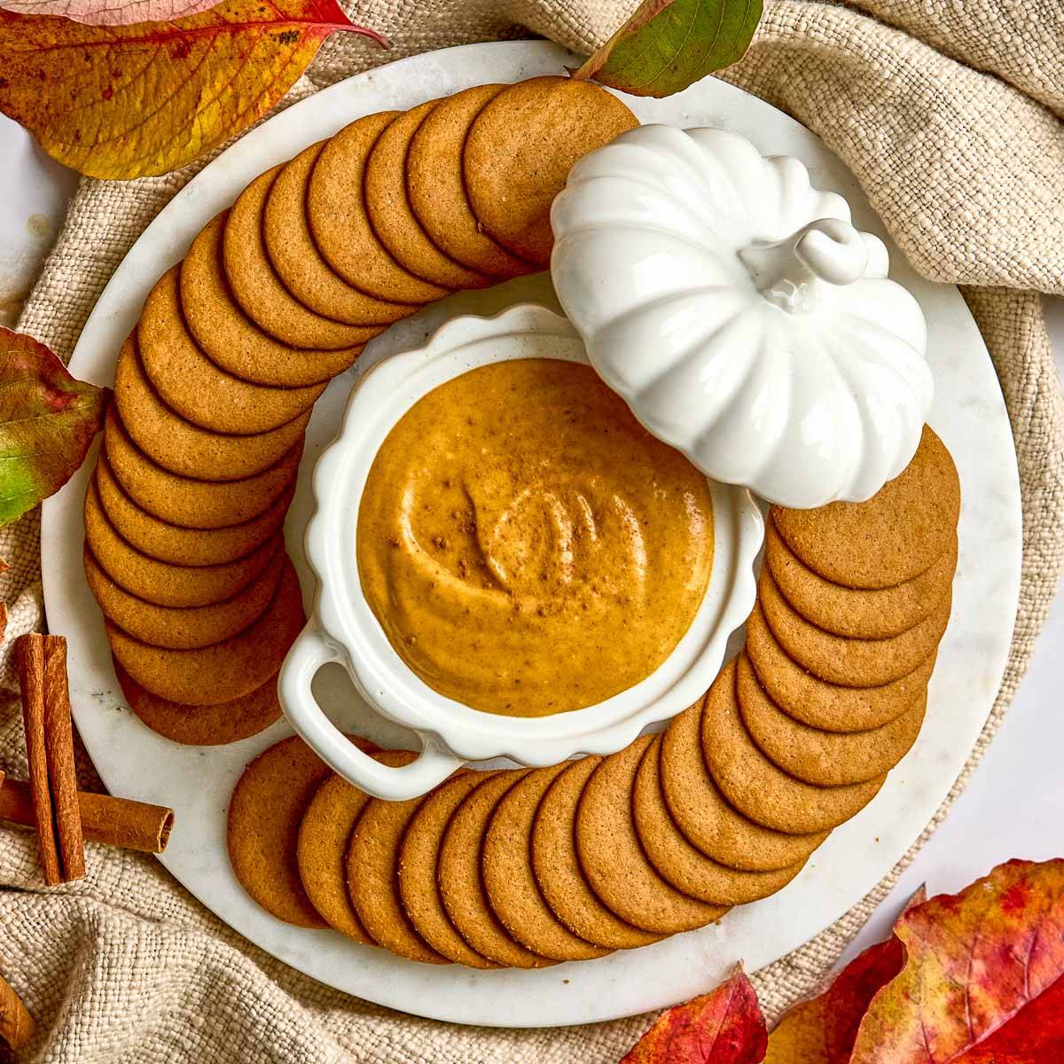 Pumpkin dip.