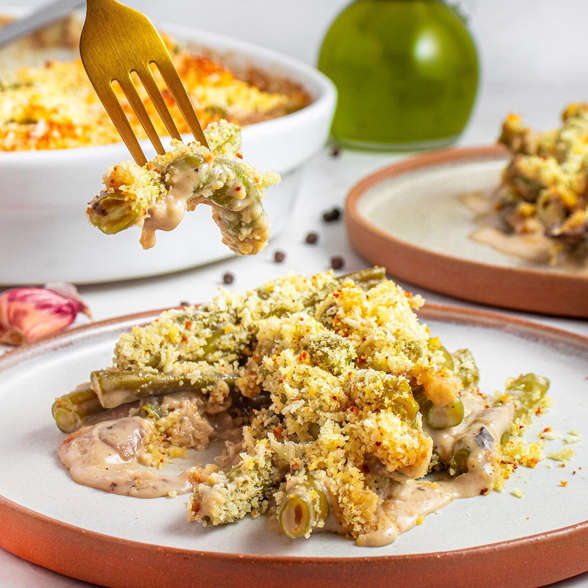 Green Bean Casserole from Scratch.