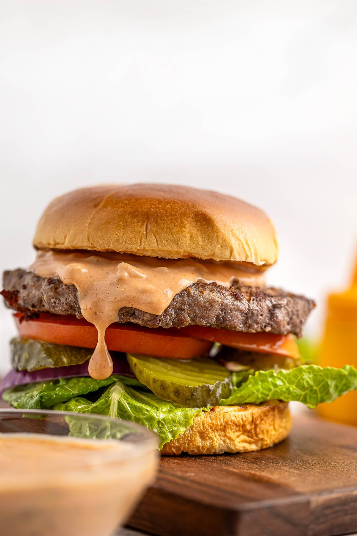 Burger sauce.